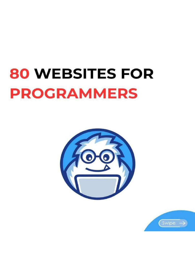? 80 Websites For Programmers | PDF