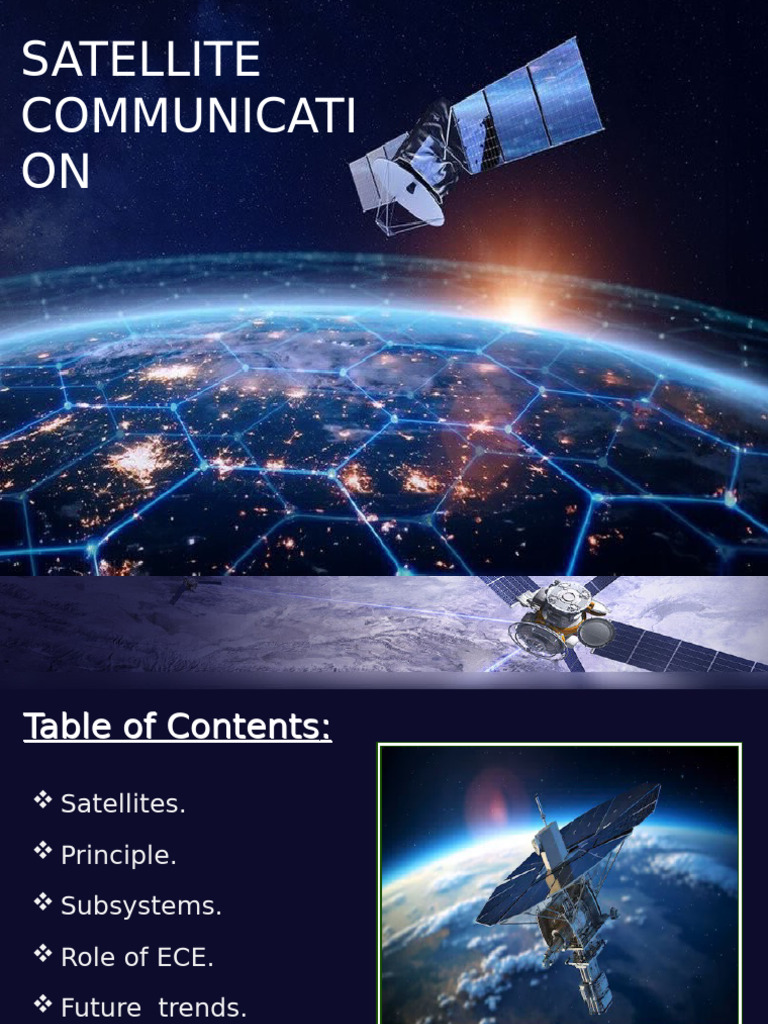 Satellite Communication Overview and Trends | PDF | Satellite ...
