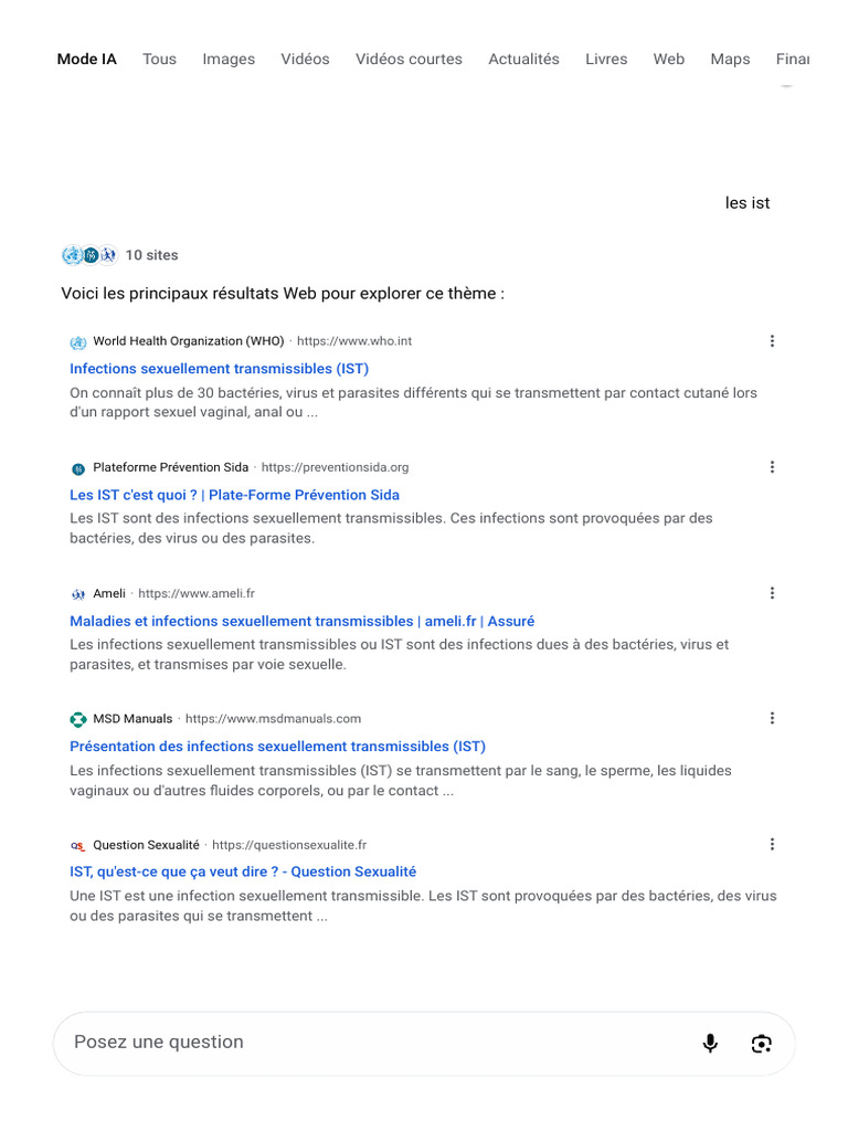 Guide complet sur les IST | PDF | Infection sexuellement transmissible ...