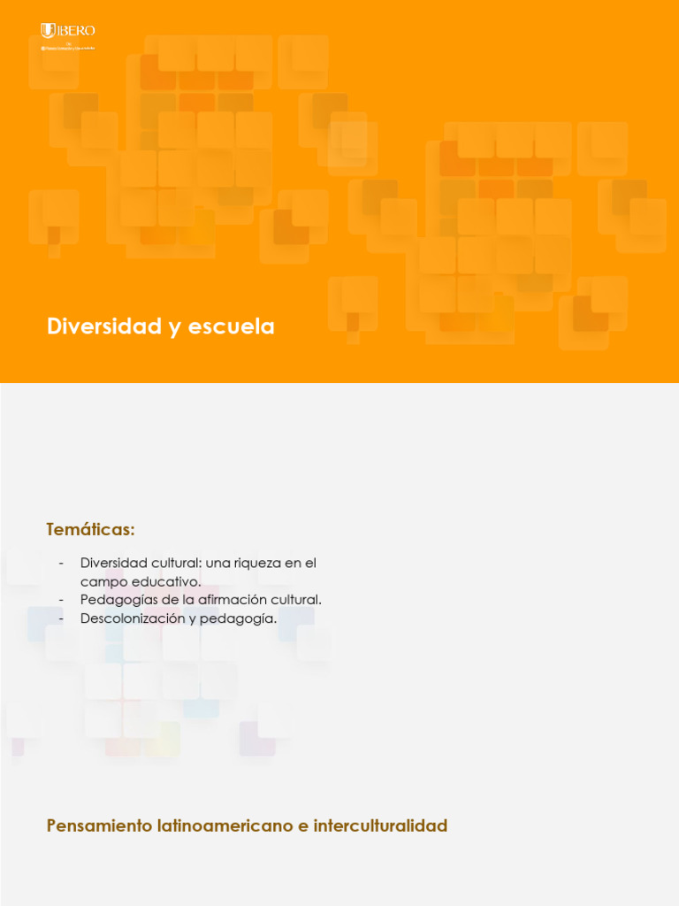 Diversidad Cultural en la Educación | PDF | Conocimiento | Paradigma