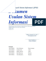 Judul Proyek Sistem Informasi