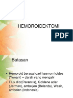 HEMOROIDEKTOMIe