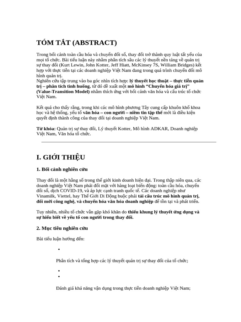 TÓM TẮT | PDF