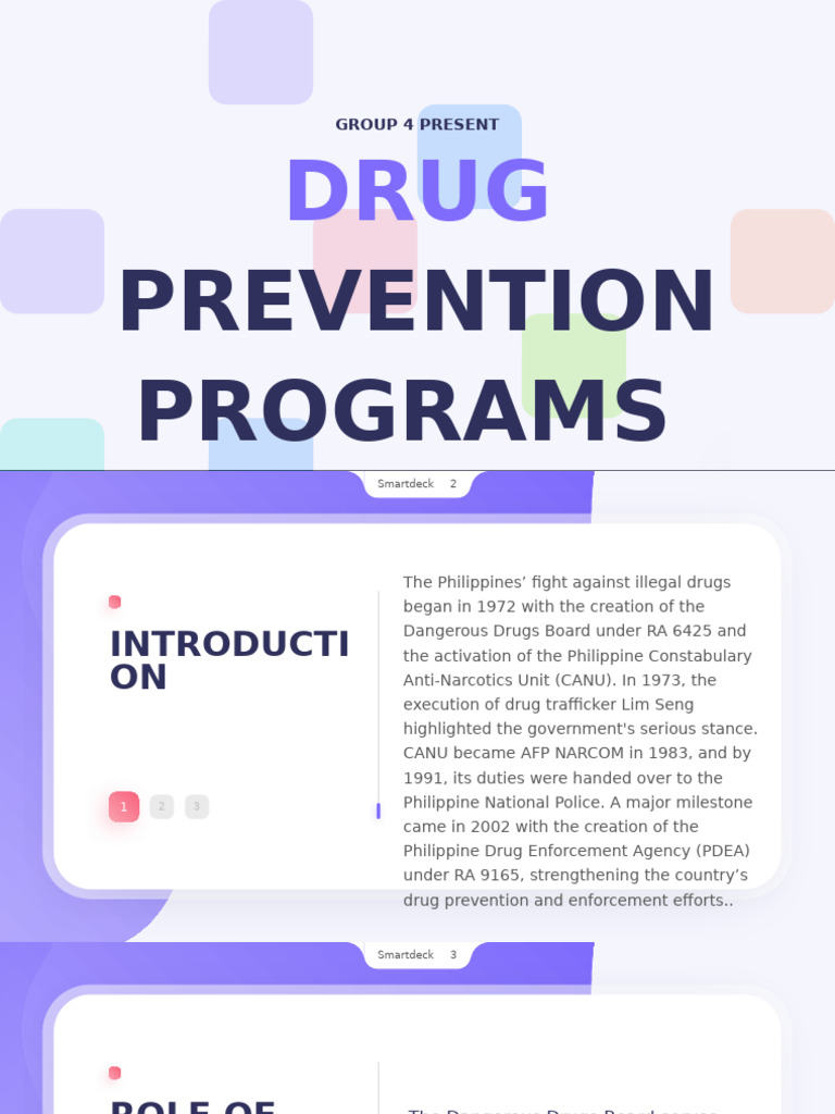 Smartdeck Education Presentation | PDF | Drug Rehabilitation | Social ...