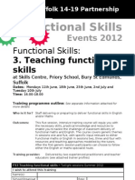 Functional Skills Teaching - A Short Course