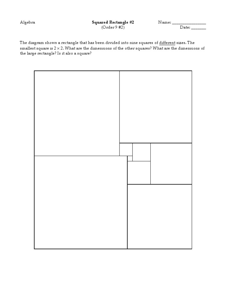 Squared Rectangles | PDF | Home & Garden