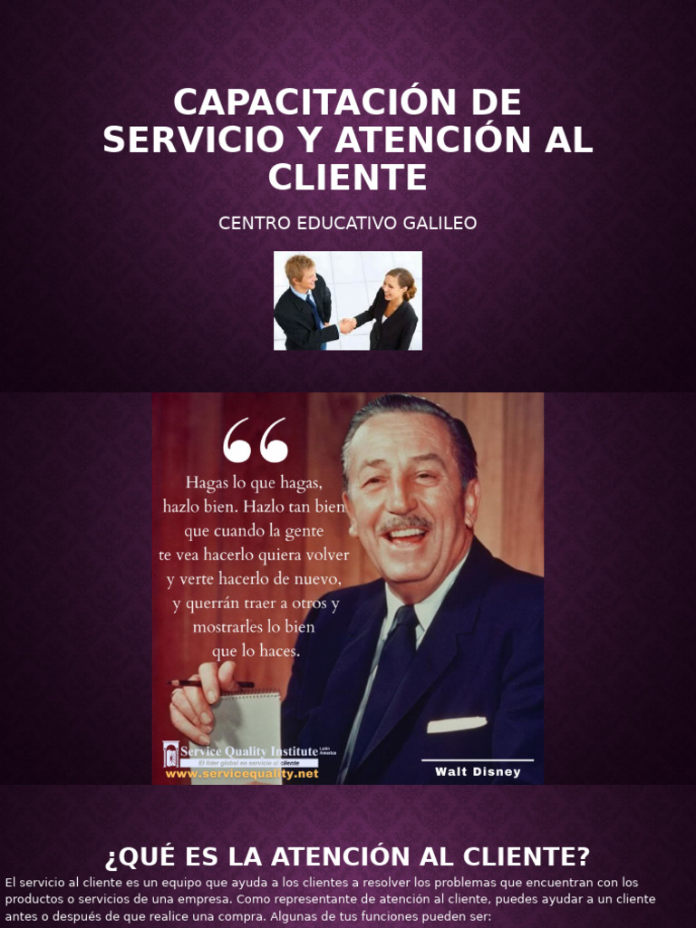 Capacitación en Atención al Cliente | PDF | Comunicación no verbal ...