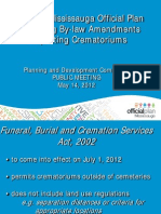 Public Meeting Crematorium Study 