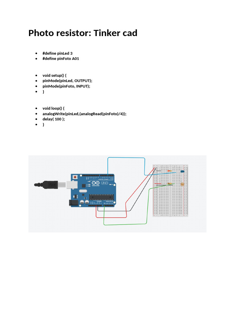 Photo Resistor | PDF