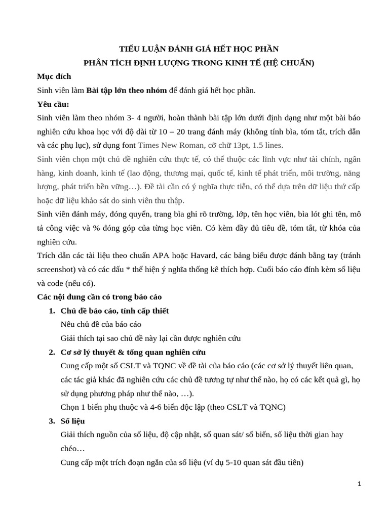 Bai Tap Nhom PTDL He Chuan | PDF