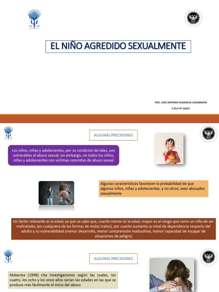 Riesgos de Abuso Sexual Infantil | PDF | Abuso sexual | Abuso Sexual ...