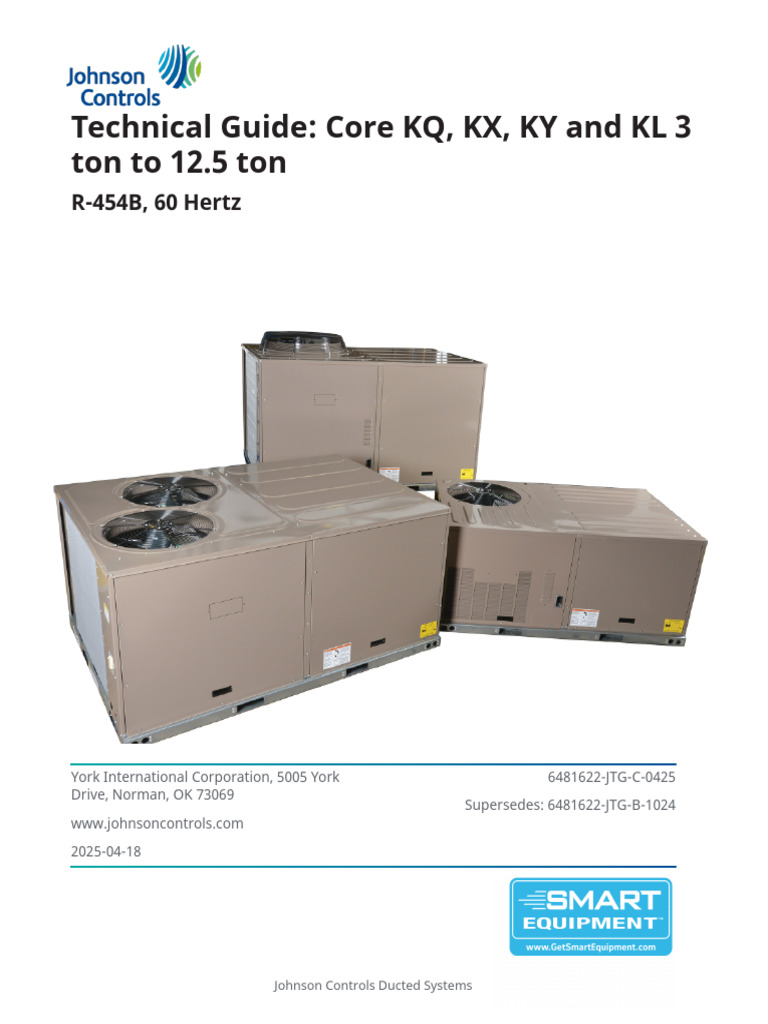 Johnson Controls Ducted Systems Guide | PDF | Engineering ...