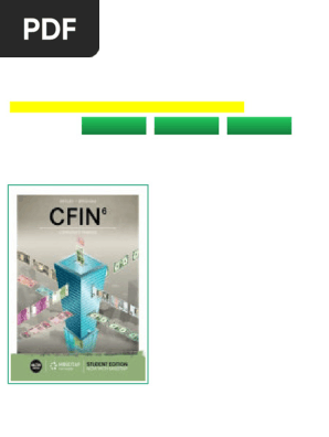 Ebook) CFIN 6: Corporate Finance by Scott Besley, Eugene Brigham