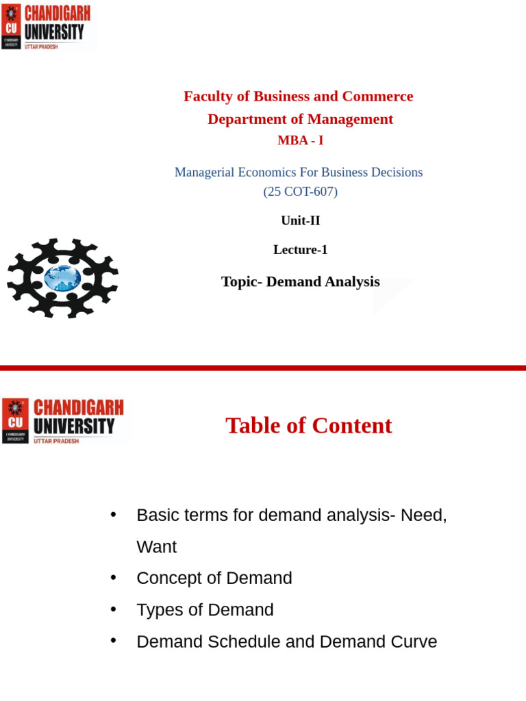 Lecture Topic 2.1.1 - Demand Analysis | PDF | Demand | Demand Curve