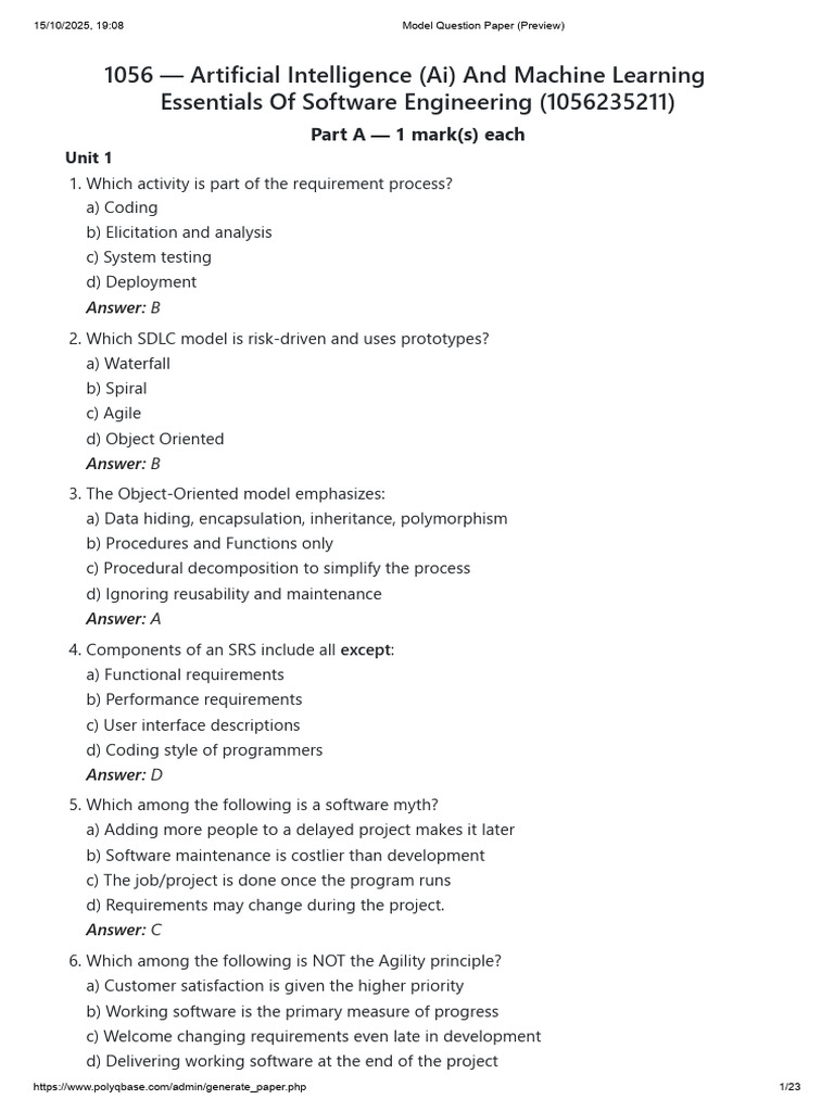 Essentials of Software Engineering - 1056 | PDF | Software Testing ...
