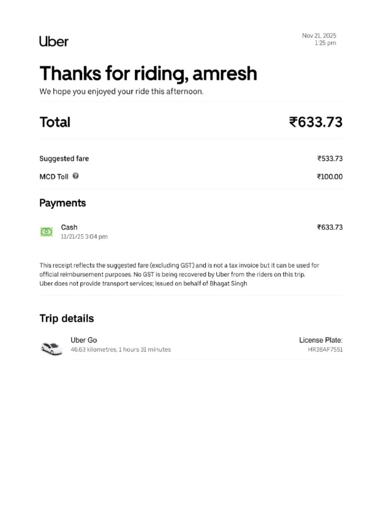 Uber | PDF