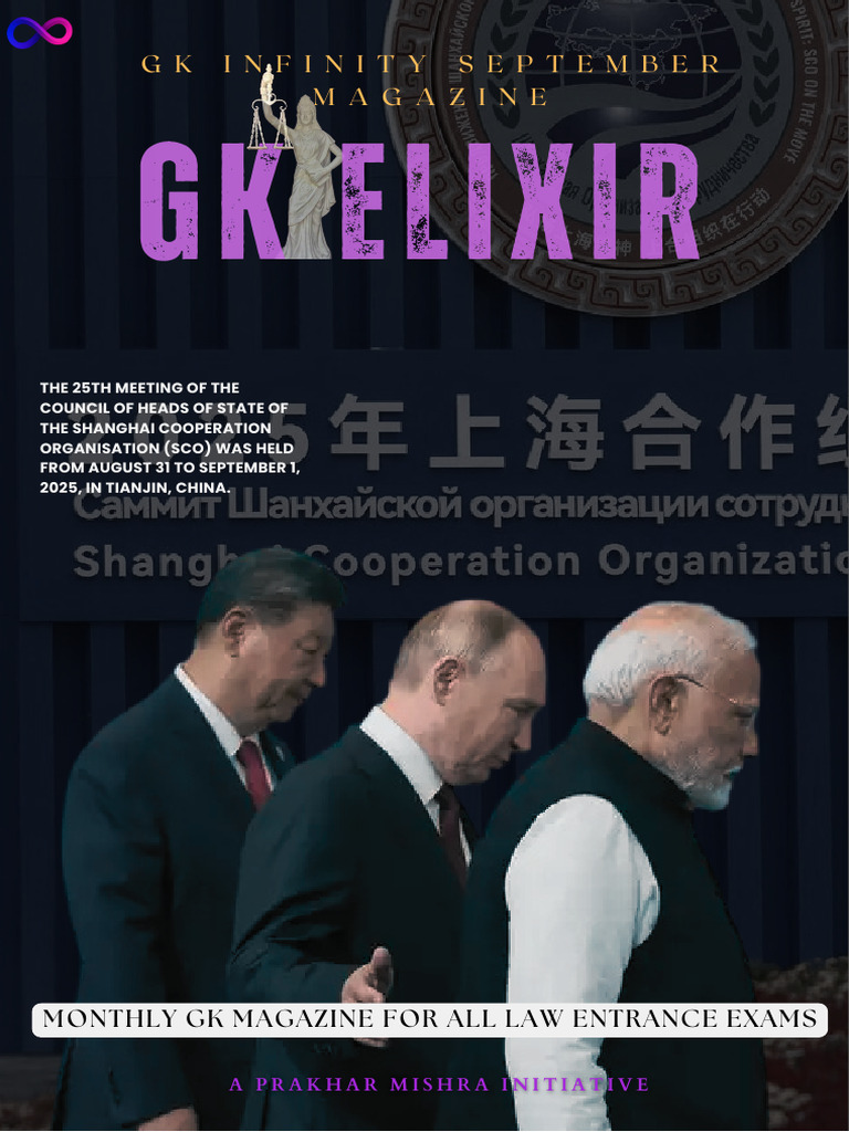 GK ELIXIR (September) by GK Infinity | PDF | International Relations