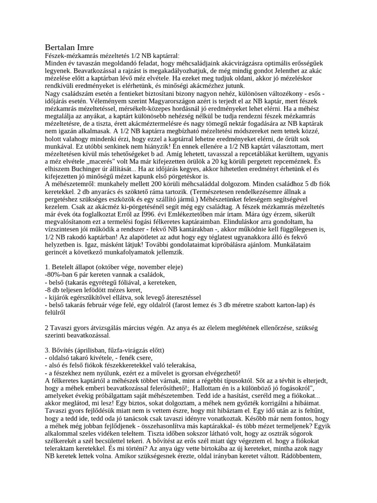 Bertalan Imre | PDF