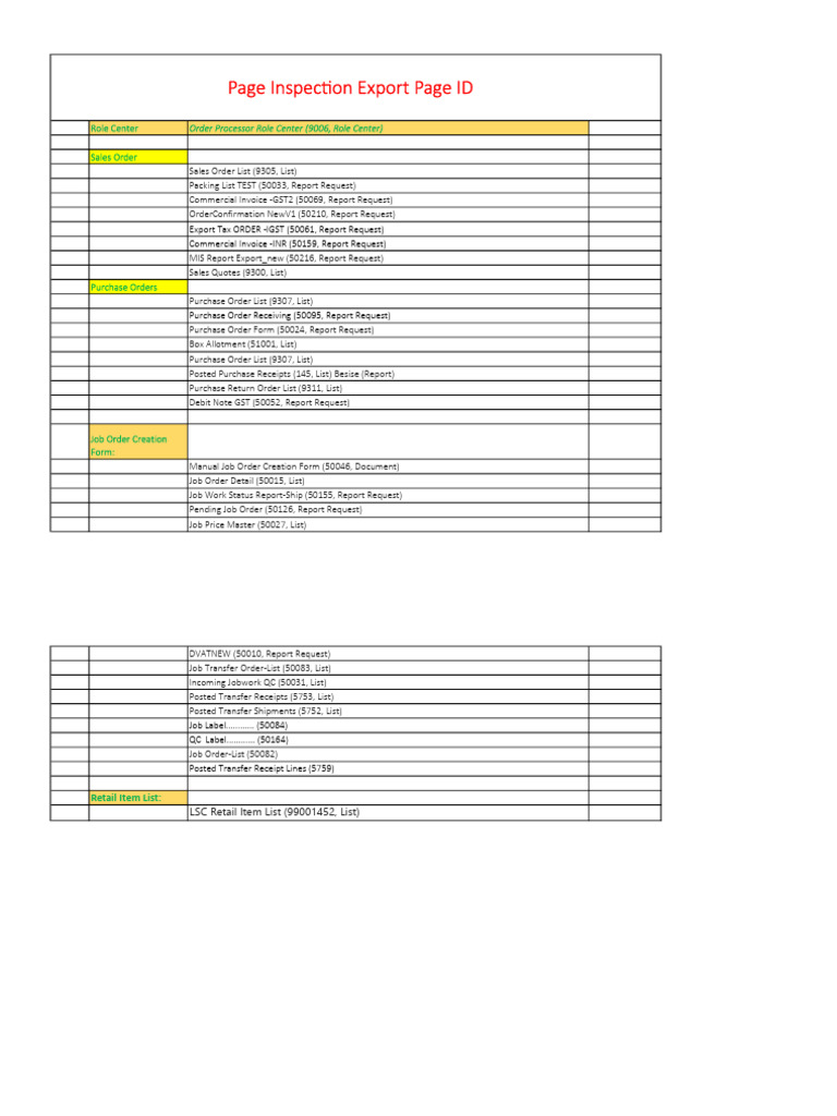 Page Inspec On Export Page Id | PDF