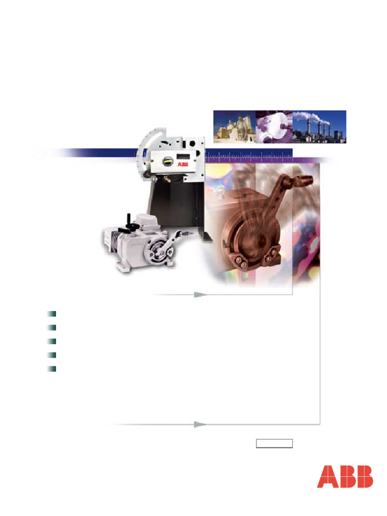 Comprehensive ABB Damper Drive Solutions | PDF | Actuator | Torque