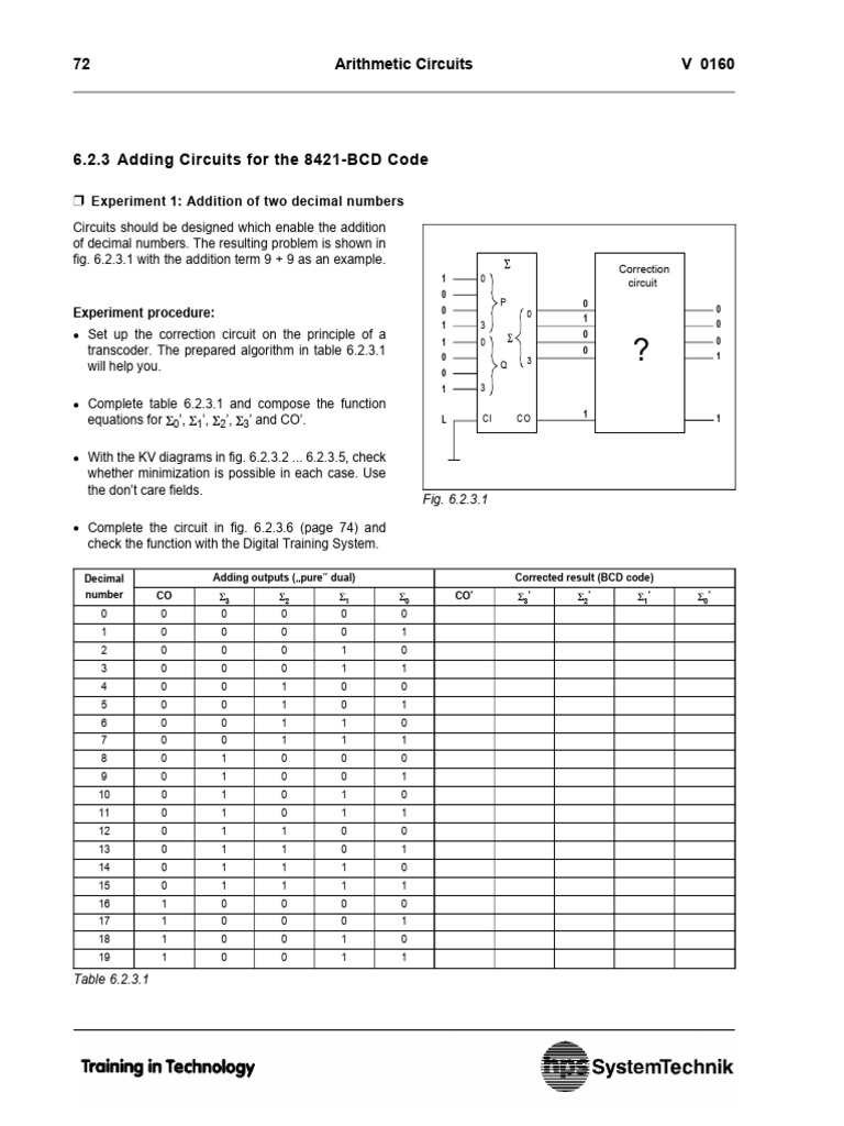 Digital Lab. Manual 78 82 | PDF | Binary Coded Decimal | Computer Science