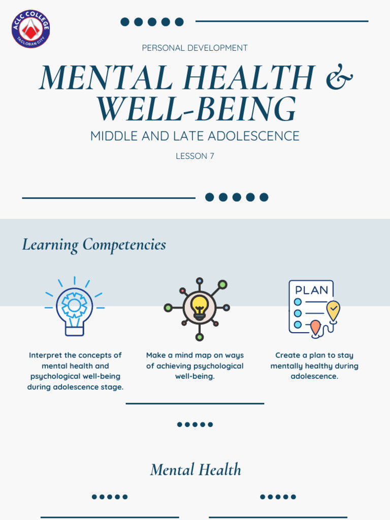Adolescent Mental Health Strategies | PDF | Well Being | Mental Health
