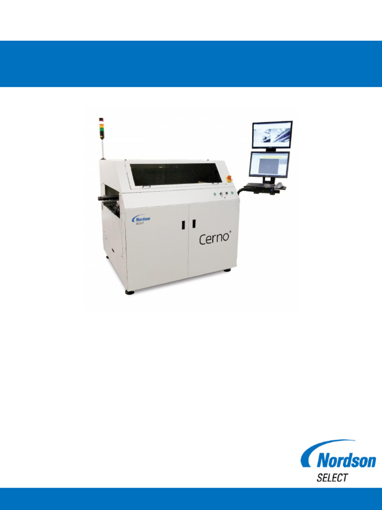 Cerno Novo Selective Soldering Manual | PDF | Screw | Solder
