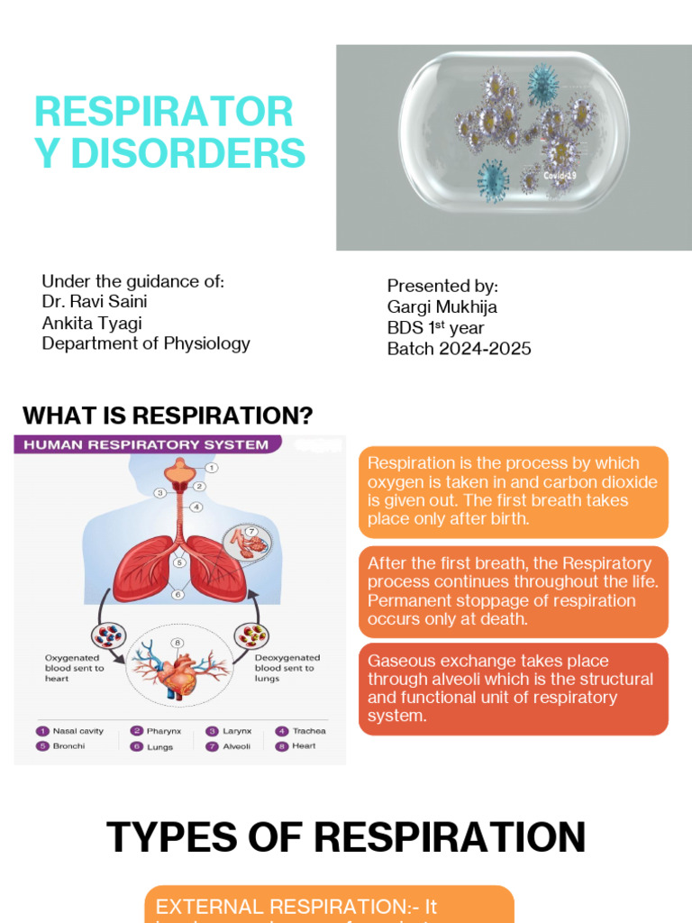 Respiratory Disorder by Gargi | PDF | Breathing | Chronic Obstructive ...