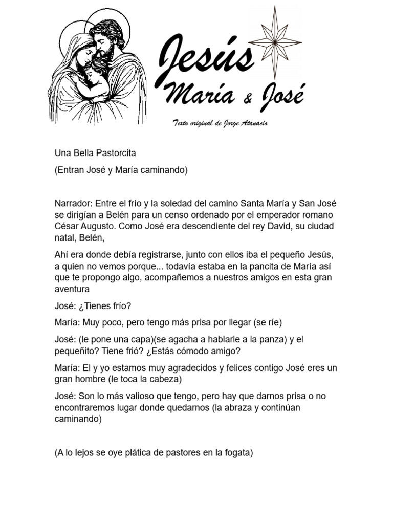 La Aventura de María y José en Belén | PDF | María, madre de Jesús ...