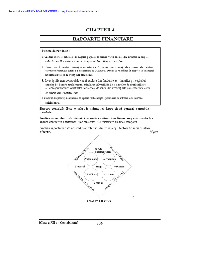CBSE Clasa 12 Note Contabilitate Raporturi Contabile | PDF