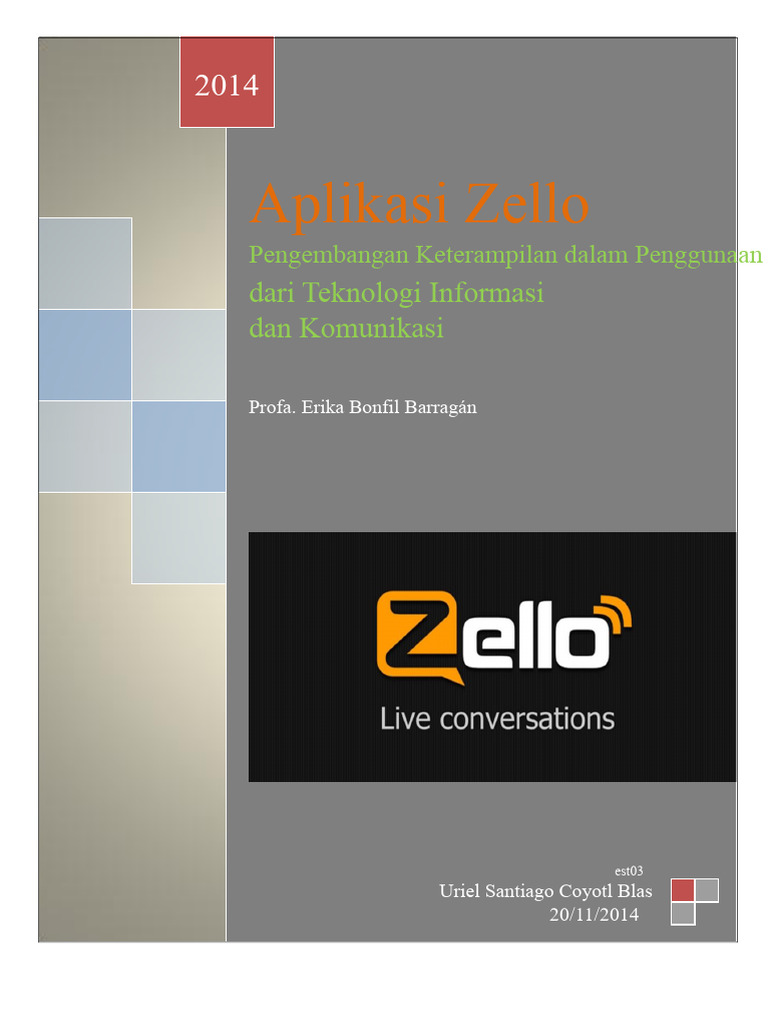 Panduan Lengkap Menggunakan Zello | PDF