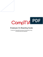Employee On-Boarding Guide: A Resource To Help With The Process of Interviewing, Hiring, and Welcoming New Employees