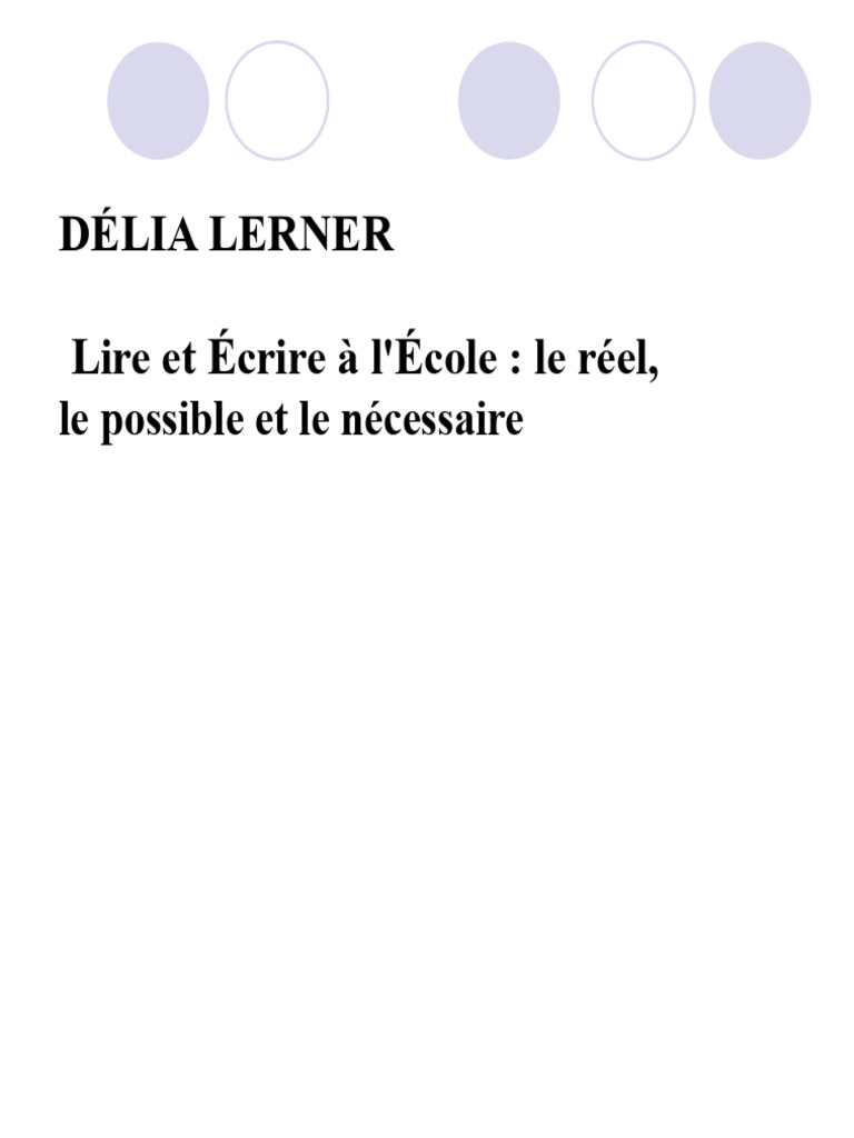 Enseigner la lecture et l'écriture à l'école | PDF | Apprentissage