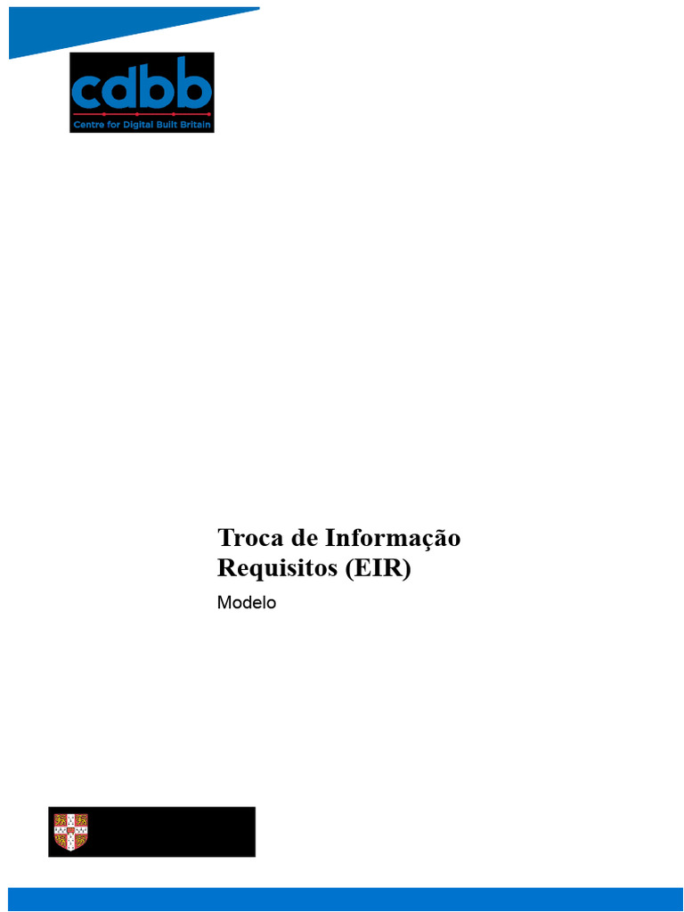 Eir Template | PDF | BIM | Informação