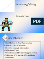 Data Warehousing and Mining Introduction and Overview