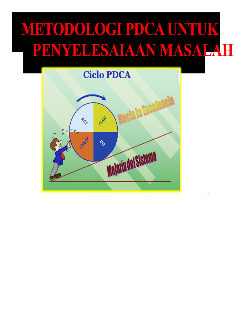 Metodologi PDCA untuk Perbaikan Berkelanjutan | PDF