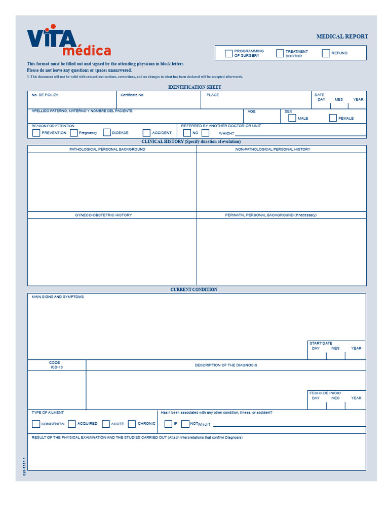 Medical Report 1 | PDF | Physician | Medicine