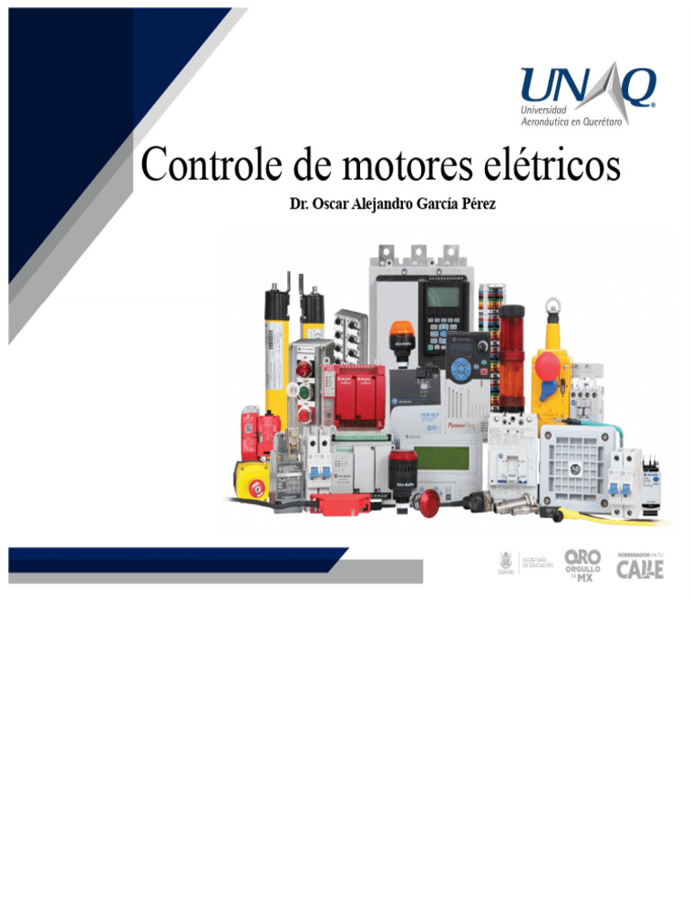 Controle de Motores Elétricos e Eletromecânicos | PDF | Relé | Motor ...