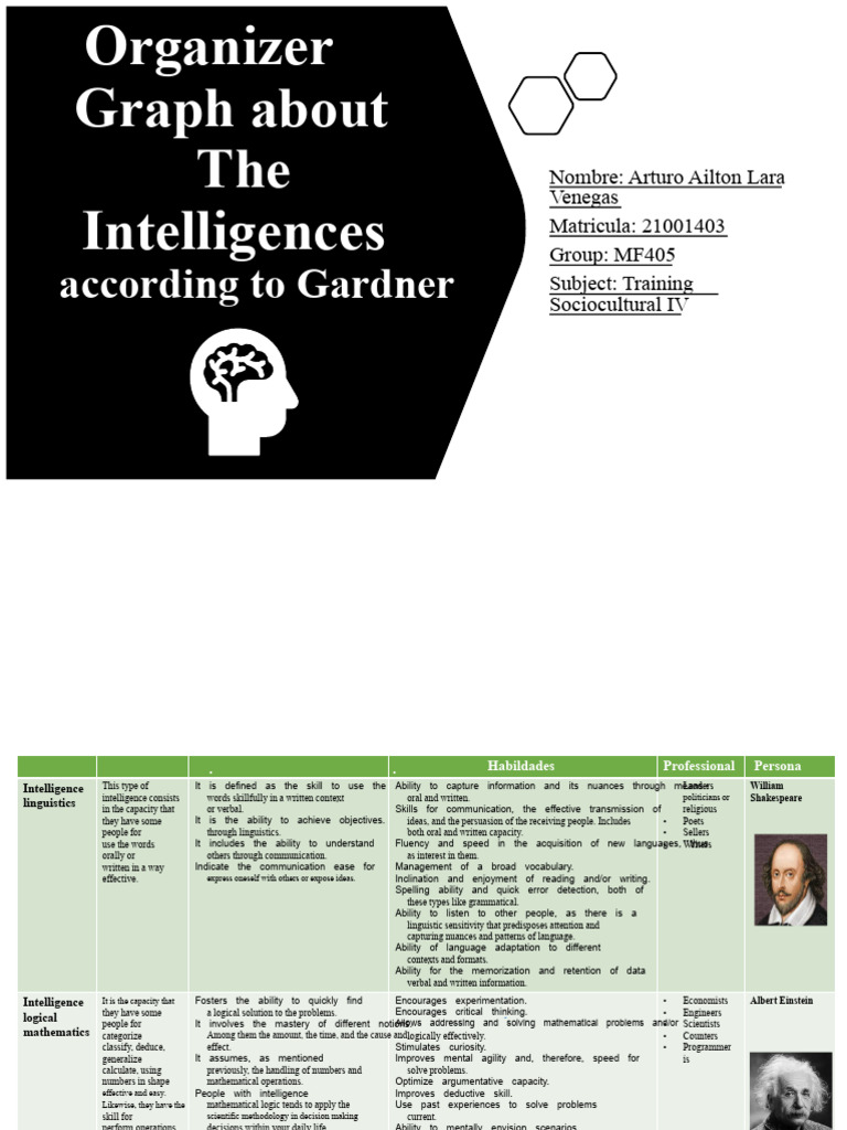 Understanding Multiple Intelligences | PDF | Teaching Mathematics ...