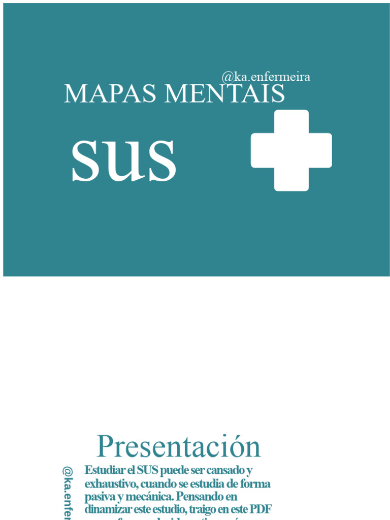 Sus en Mapas Mentales PDF | PDF | Trastorno mental | Hospital