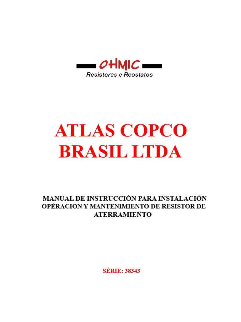 Manual de Instalación y Mantenimiento de Resistor | PDF | Aislador ...