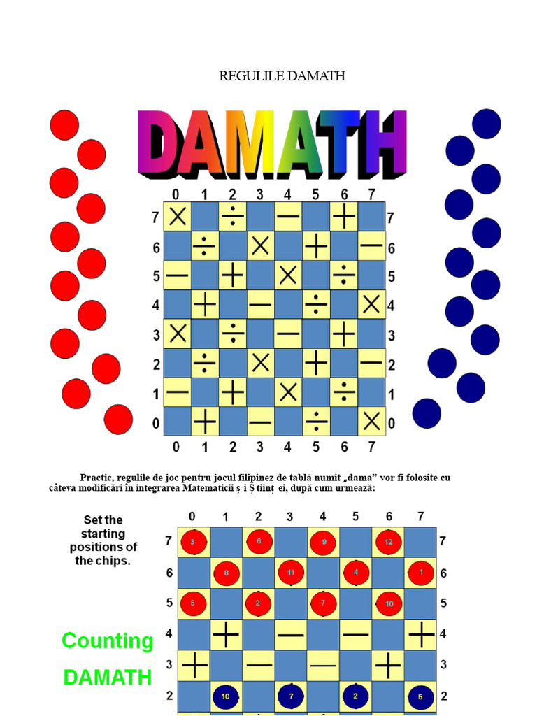 Reguli Damath | PDF