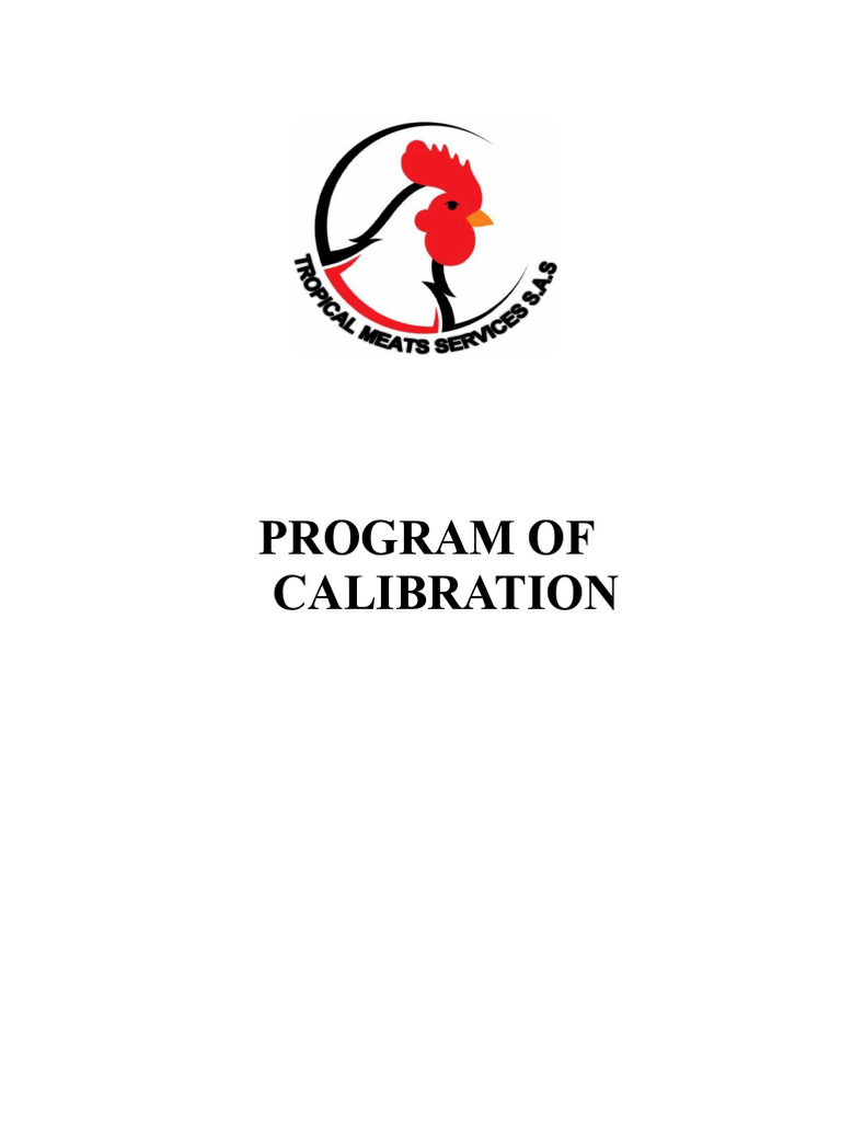 Equipment Calibration Program Overview | PDF | Calibration | Thermometer
