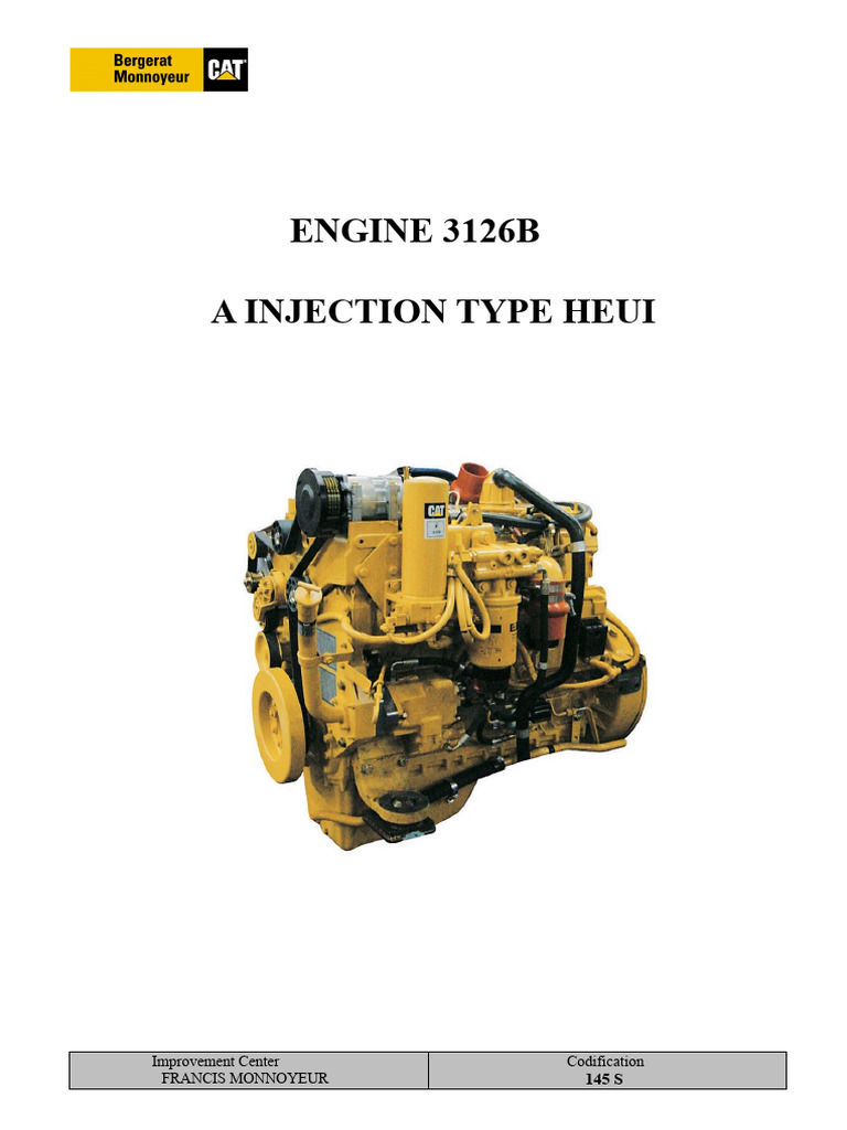 3126B HEUI Injection System Overview | PDF | Fuel Injection | Pump