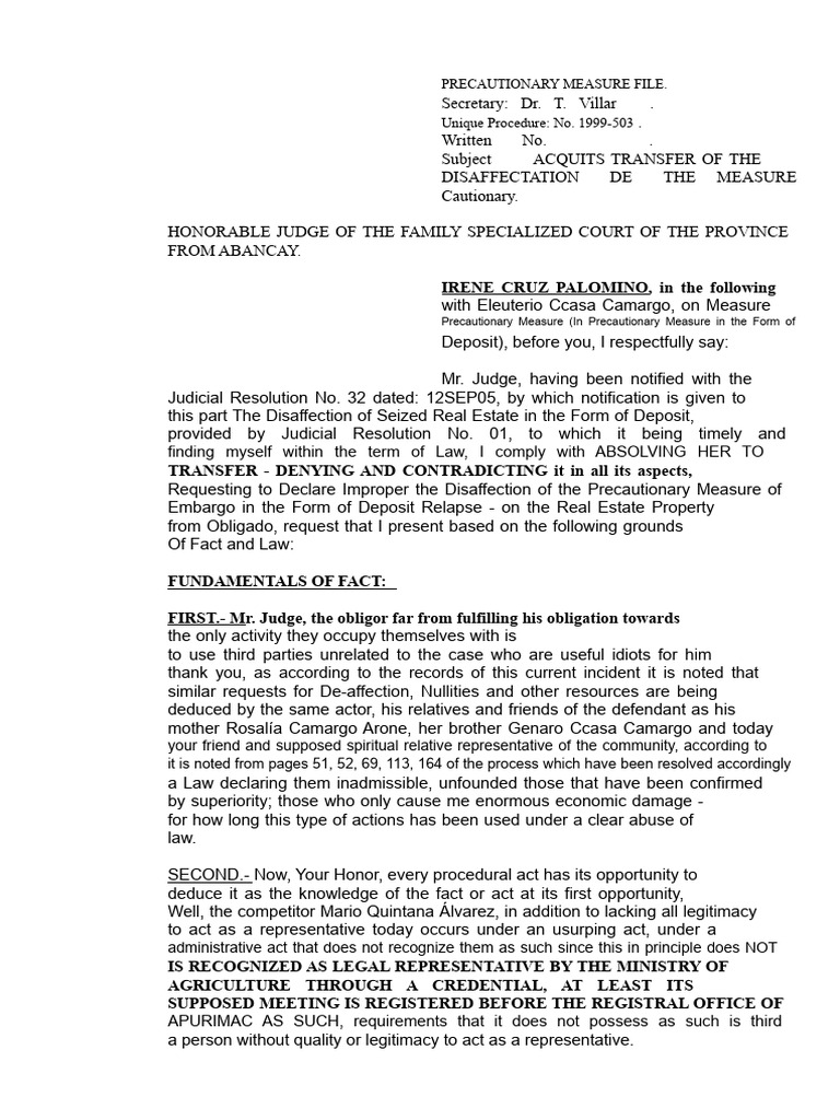 Absorbs Transfer of Declassification. | PDF | Common Law | Justice