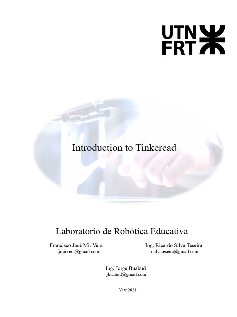 Introduction To Tinkercad | PDF | Computer Aided Design | 3 D Computer ...