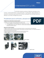 Ajuste Bomba y Distribucion