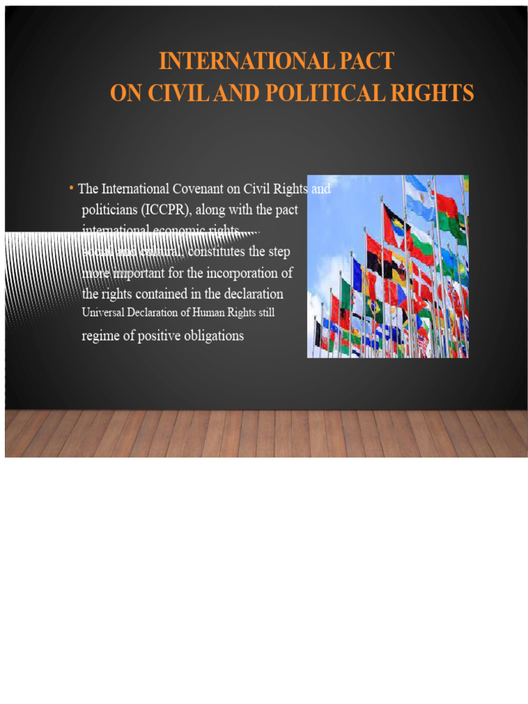 International Covenant on Civil Rights | PDF | Human Rights ...