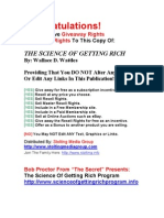 The Science of Getting Rich Program Summary