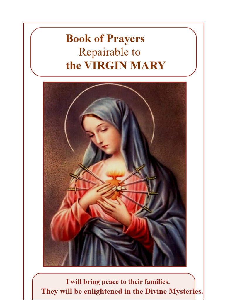 Seven Sorrows of the Virgin Mary Prayers | PDF | Jesus | Mary, Mother ...